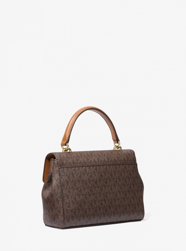 Ava Extra-Small Signature Logo Crossbody Bag