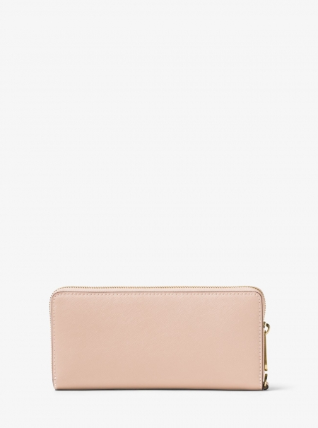 Michael Kors Leather Continental Wristlet