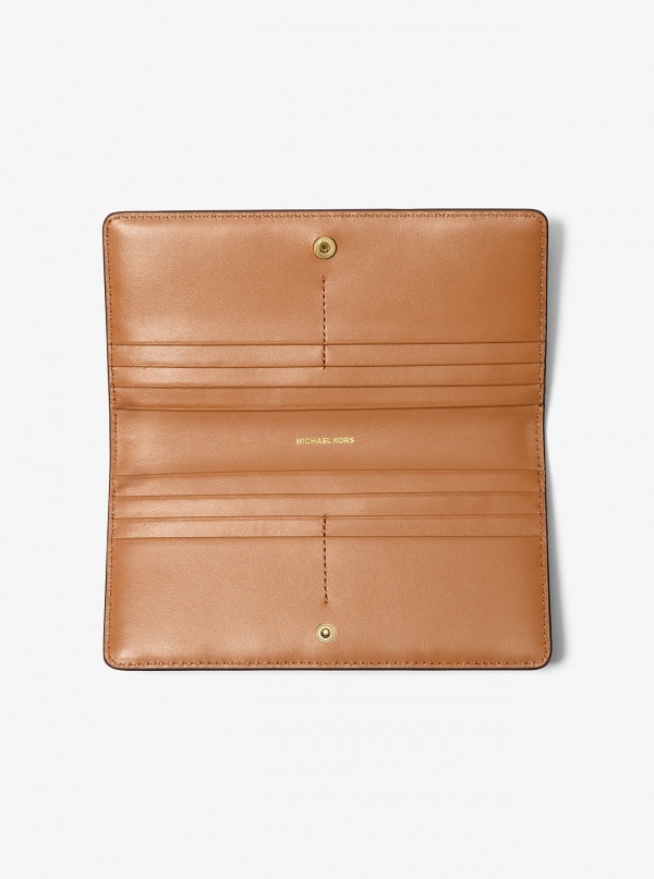 Michael Kors Bryant Large Signature Logo Snap-Front Wallet