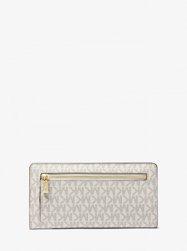 Michael Kors Bryant Large Signature Logo Snap-Front Wallet