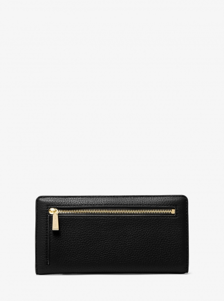 MICHAEL Michael Kors Bryant Large Pebbled Leather Snap-Front Wallet