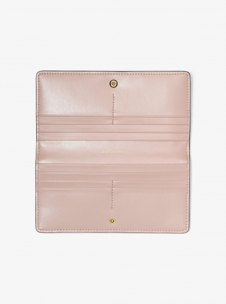 MICHAEL Michael Kors Bryant Large Pebbled Leather Snap-Front Wallet