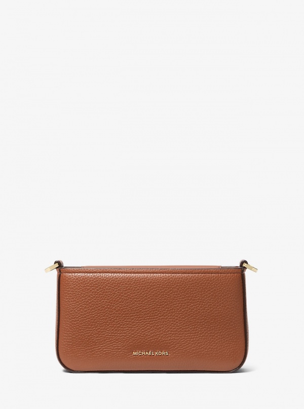 Michael Kors Bryant Small Pebbled Leather Convertible Pochette
