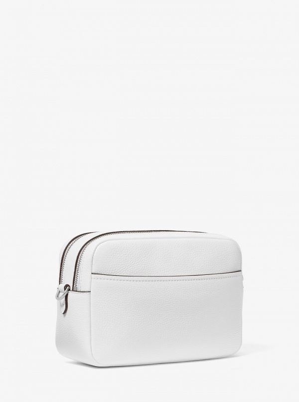 Michael Kors Bryant Medium Pebbled Leather Camera Crossbody Bag