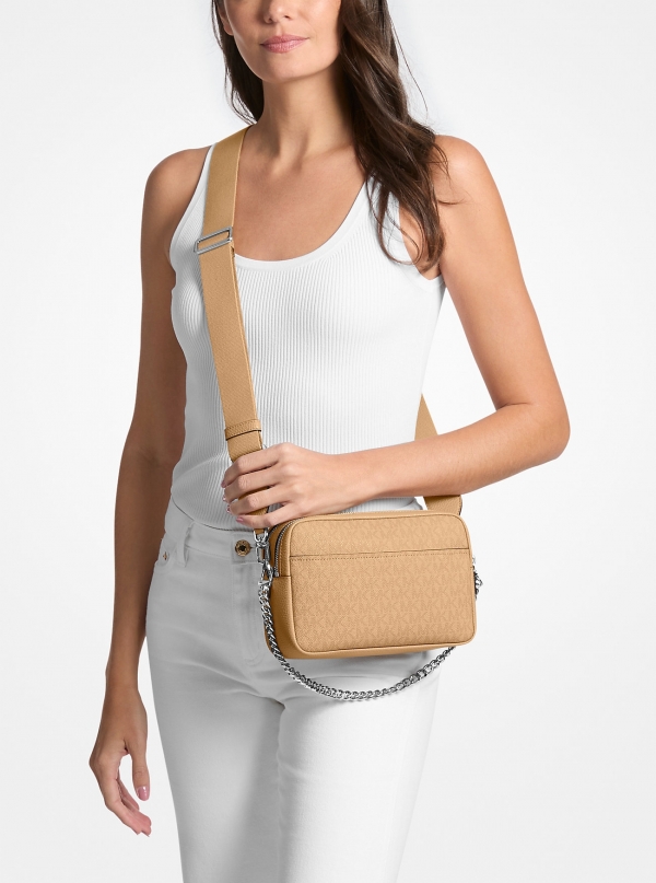MICHAEL Michael Kors Bryant Medium Signature Logo Camera Crossbody Bag