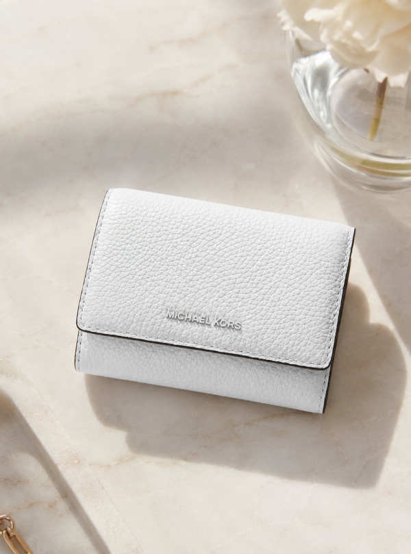 MICHAEL Michael Kors Bryant Medium Pebbled Leather Wallet