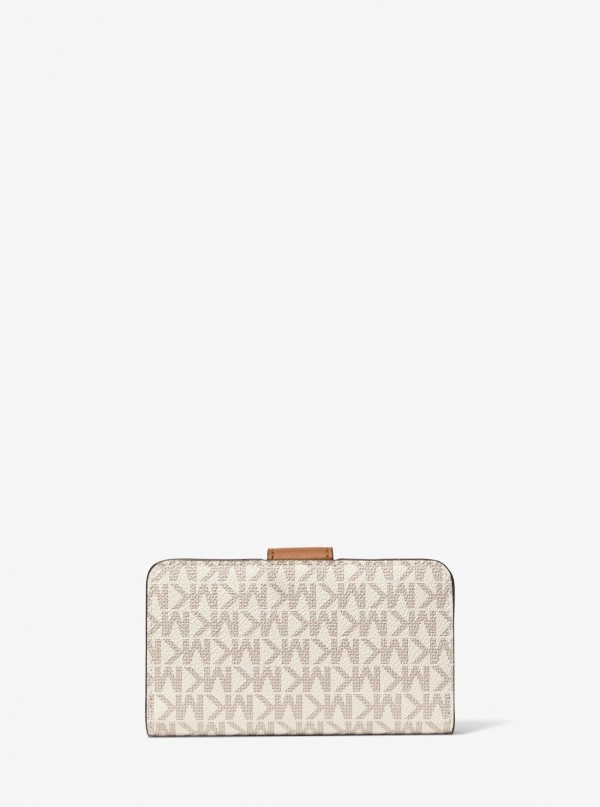 Michael Kors MK Pop Charm Medium Signature Logo Wallet