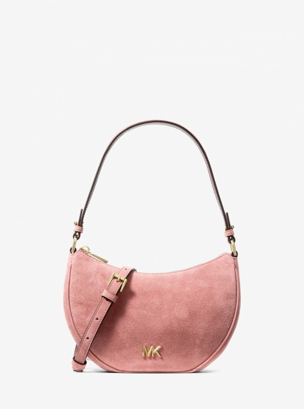 Michael Kors Kyla Small Suede Convertible Pochette