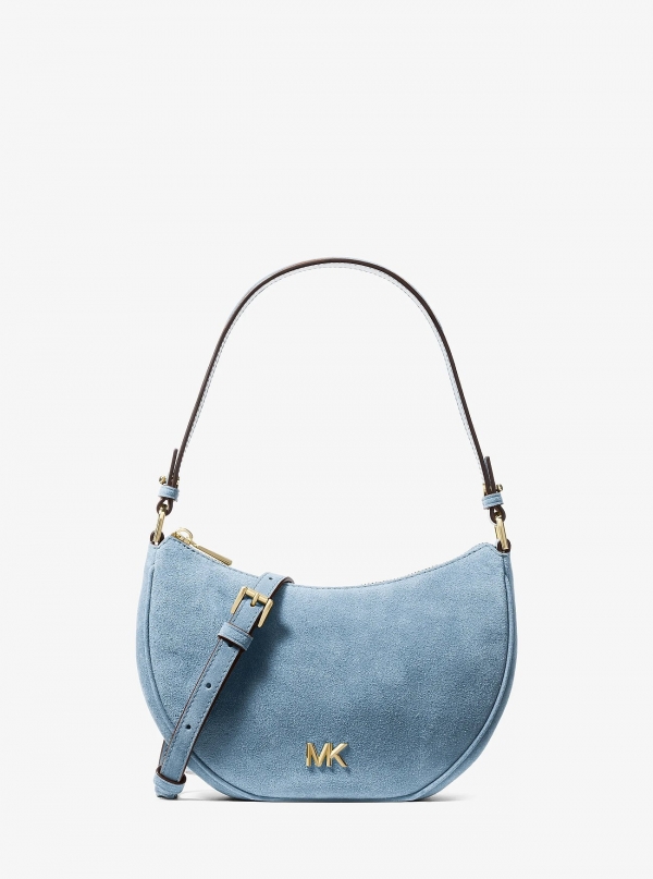 MICHAEL Michael Kors Kyla Small Suede Convertible Pochette
