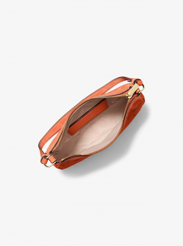 MICHAEL Michael Kors Kyla Small Suede Convertible Pochette