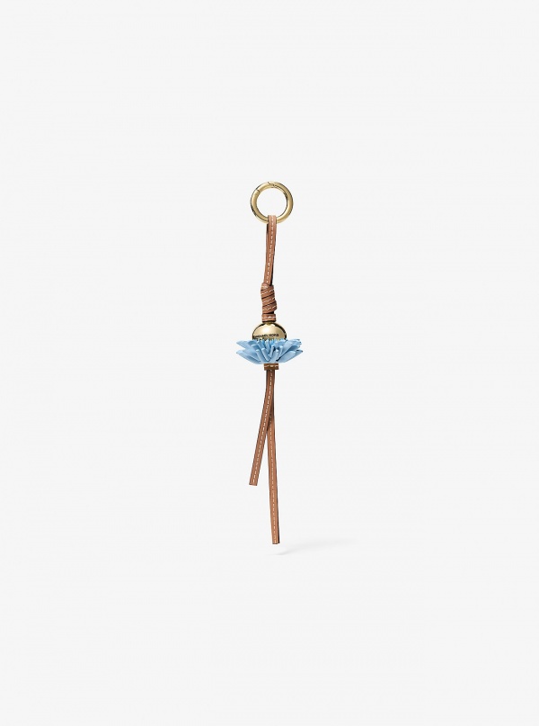 Michael Kors Leather Flower Bag Charm