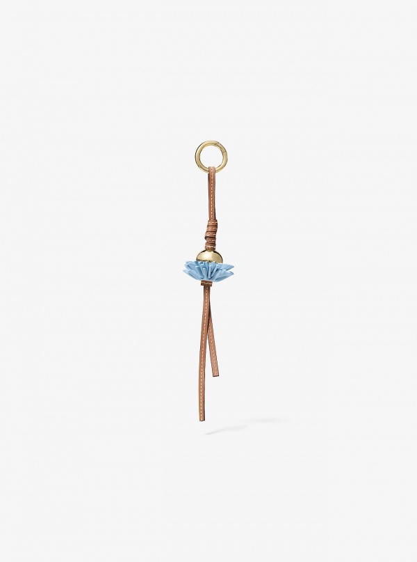 Michael Kors Leather Flower Bag Charm