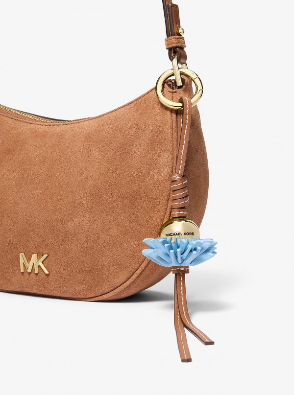 Michael Kors Leather Flower Bag Charm
