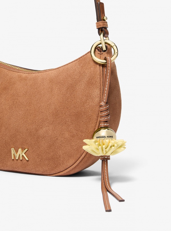 Michael Kors Leather Flower Bag Charm