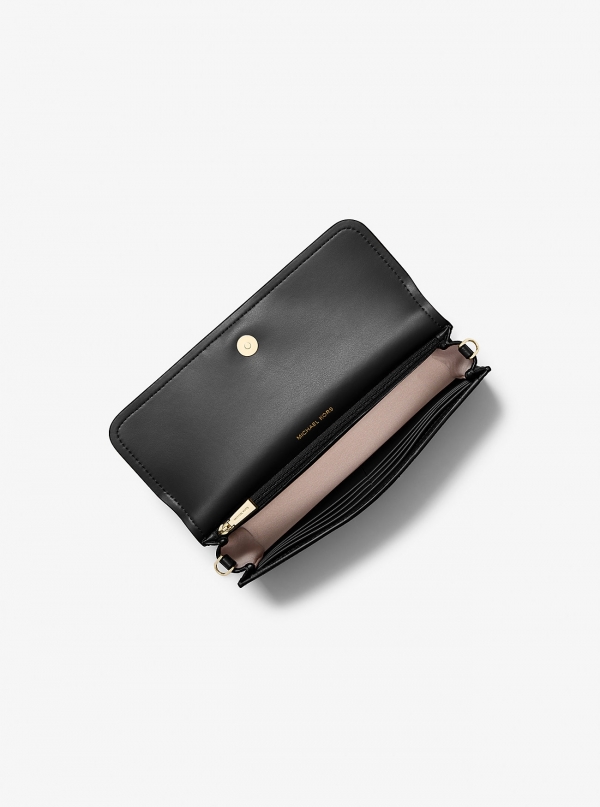 MICHAEL Michael Kors Jet Set Small Pebbled Leather Smartphone Crossbody Bag