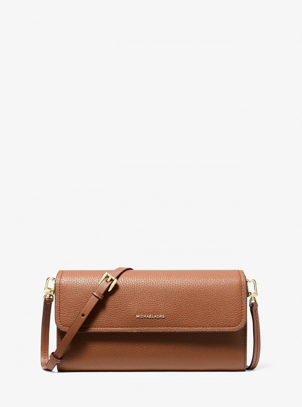 MICHAEL Michael Kors Jet Set Small Pebbled Leather Smartphone Crossbody Bag