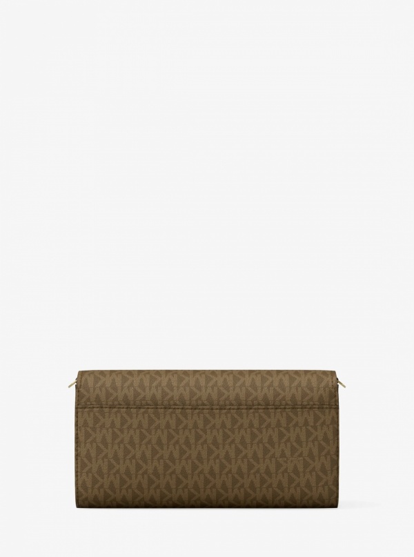 Michael Kors Jet Set Small Signature Logo Convertible Crossbody Bag