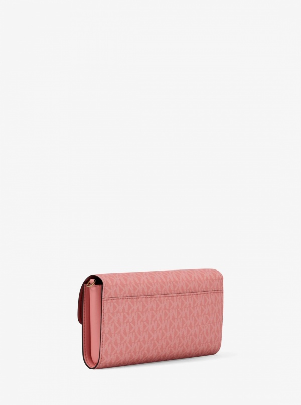 Michael Kors Jet Set Small Signature Logo Convertible Crossbody Bag