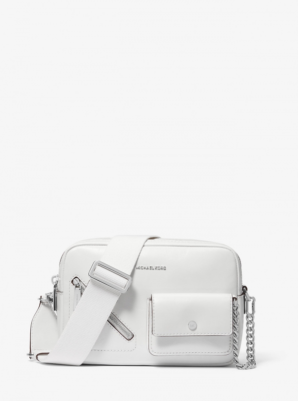 MICHAEL Michael Kors Bryant Medium Leather Camera Crossbody Bag With Card Case
