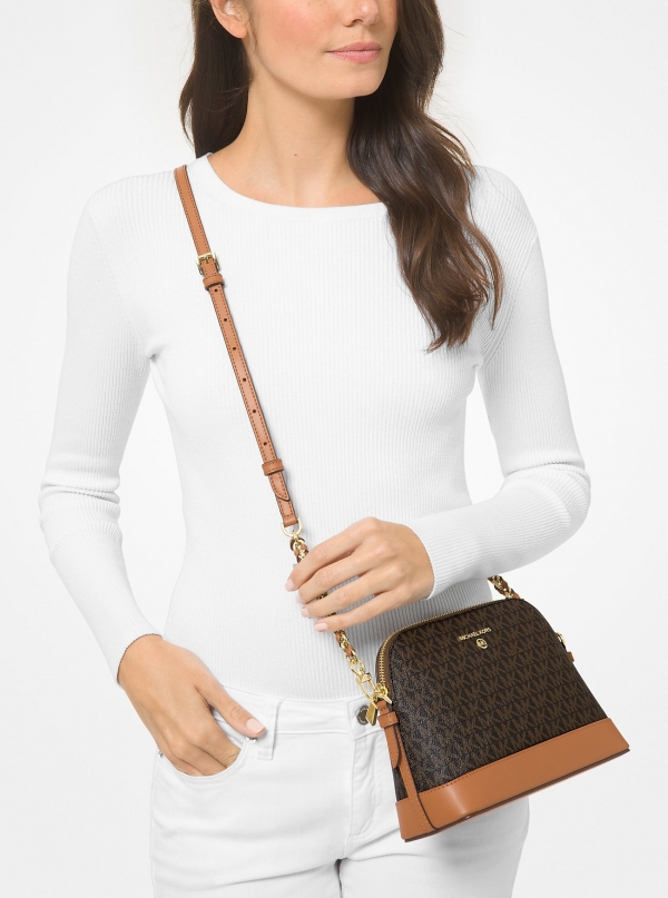 MICHAEL Michael Kors Large Logo Dome Crossbody Bag