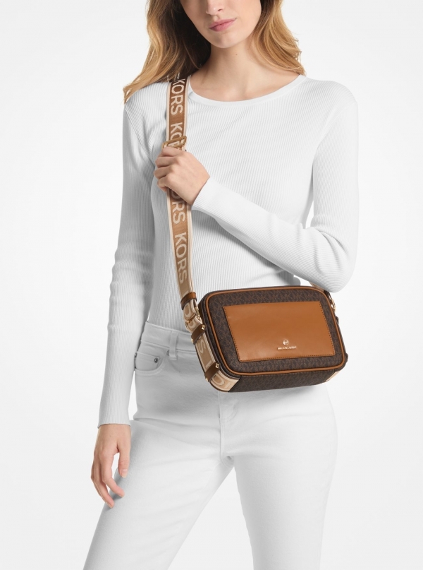 MICHAEL Michael Kors Maeve Large Signature Crossbody Bag