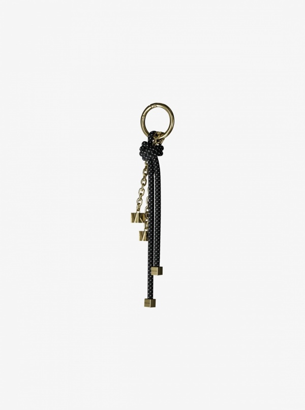 Michael Kors Gold-Tone and Speckled Cord Bag Charm