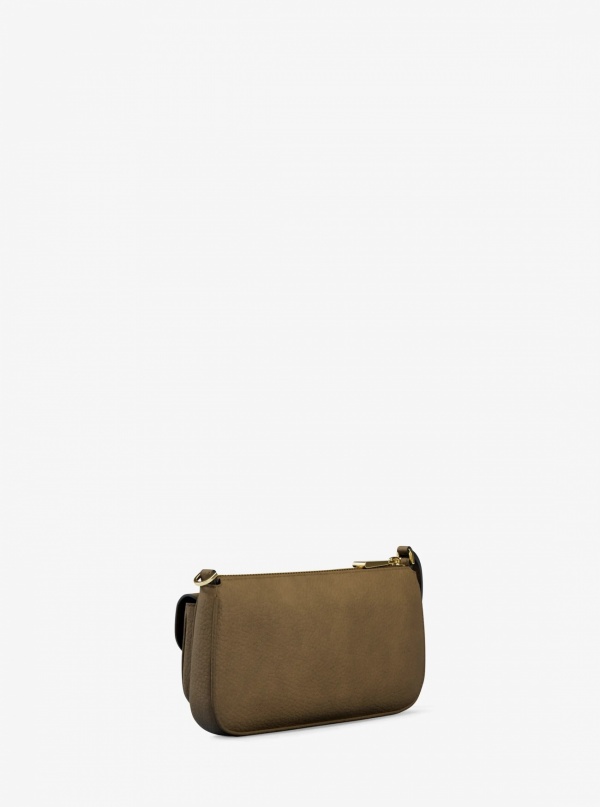 Michael Kors Zoe Small Suede Convertible Pochette