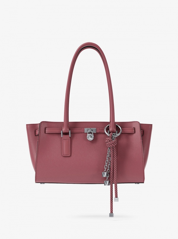 Michael Kors Silver-Tone and Speckled Cord Bag Charm