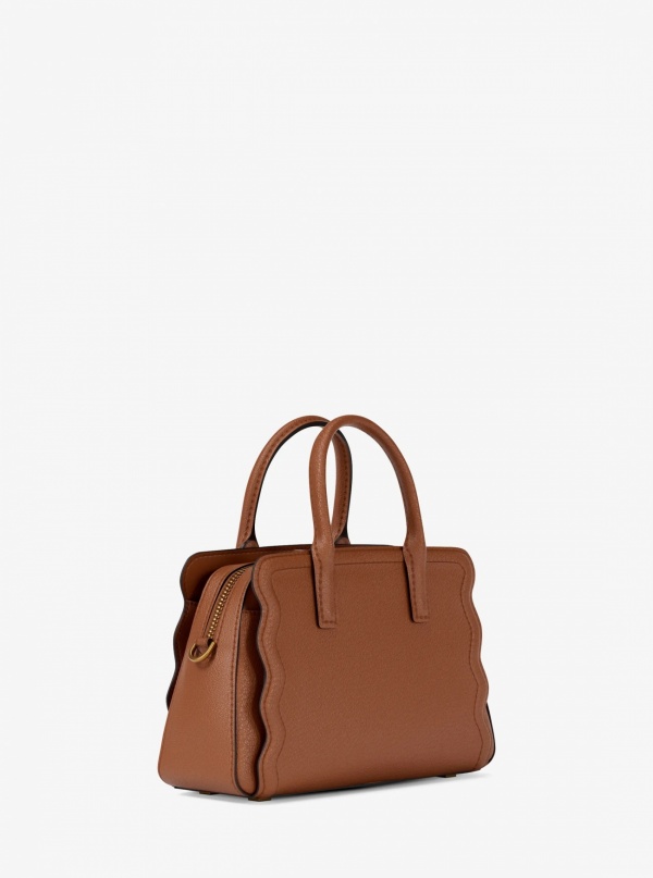 Michael Kors Laila Extra-Small Pebbled Leather Convertible Crossbody Bag