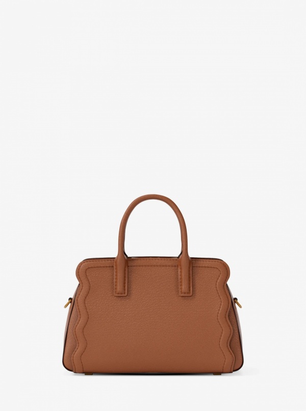 Michael Kors Laila Extra-Small Pebbled Leather Convertible Crossbody Bag
