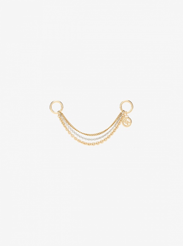 Michael Kors Mixed-Metal Chain Bag Charm
