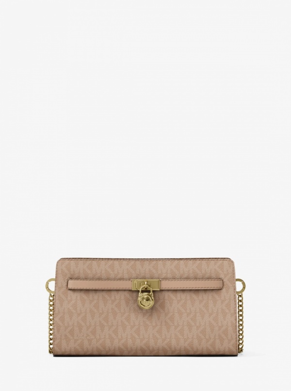 Michael Kors Hamilton Moderne Extra-Small Signature Logo Convertible Crossbody Bag