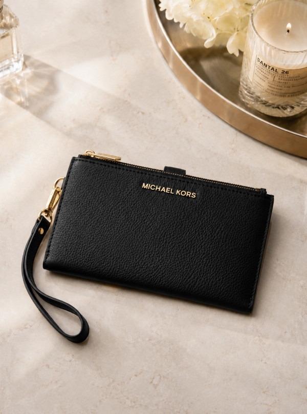 MICHAEL Michael Kors Adele Leather Smartphone Wallet