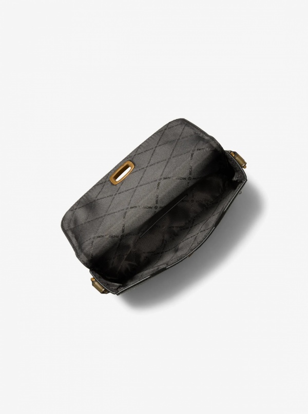 Michael Kors Mens Bryant Small Leather Crossbody Bag