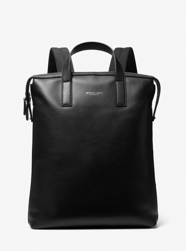 Michael Kors Mens Nicholas Leather Convertible Backpack
