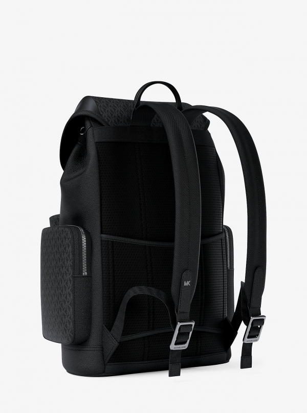 Michael Kors Mens Jet Set Signature Logo Backpack
