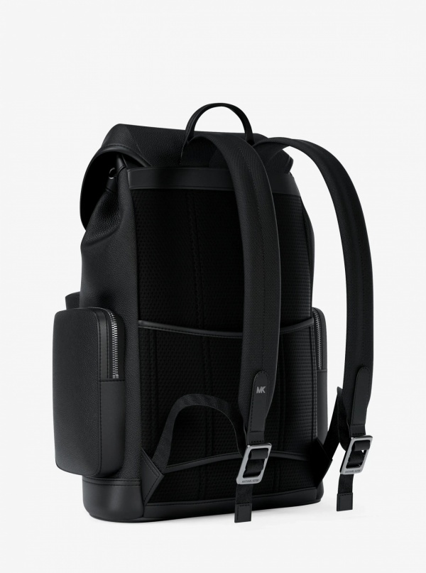 Michael Kors Mens Jet Set Pebbled Leather Backpack