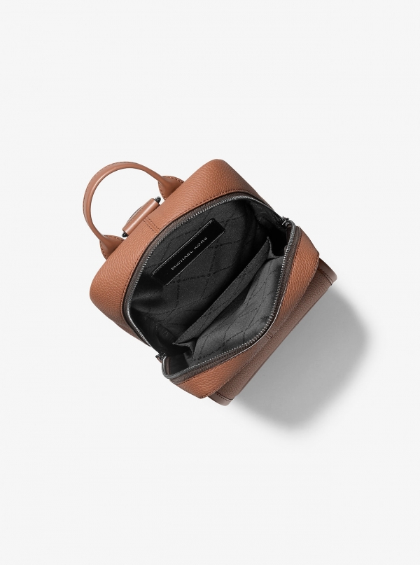 Michael Kors Mens Jet Set Pebbled Leather Sling Pack