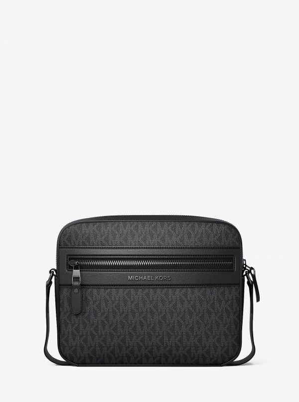 Michael Kors Mens Jet Set Signature Logo Crossbody Bag