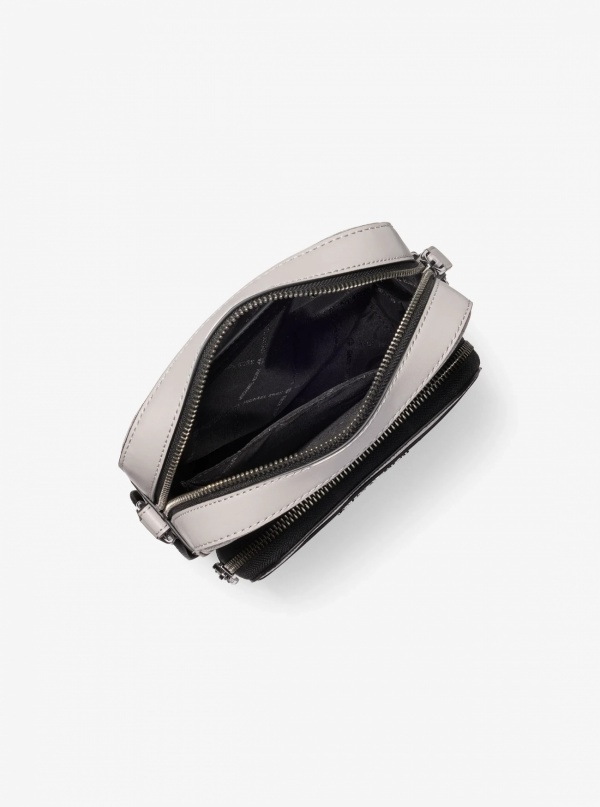 Michael Kors Mens Hudson Mini Signature Logo Flight Bag