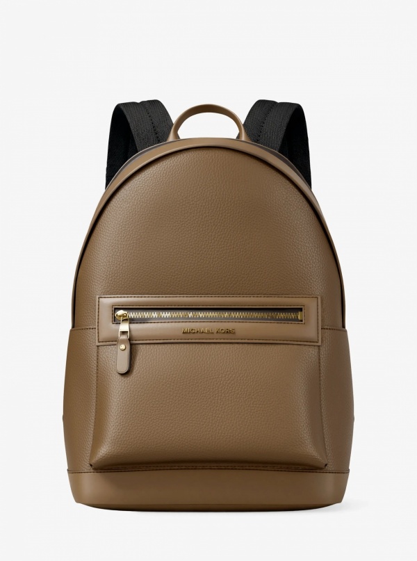 Michael Kors Mens Jet Set Pebbled Leather Backpack