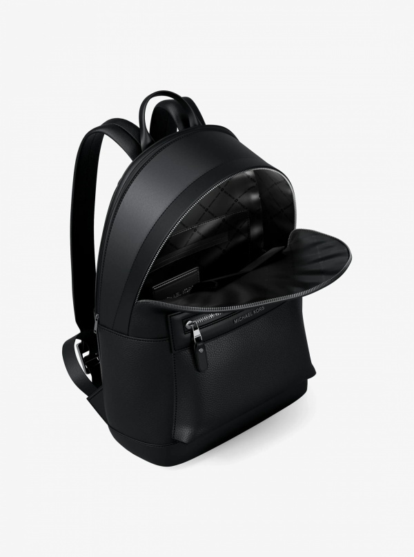 Michael Kors Mens Jet Set Pebbled Leather Backpack
