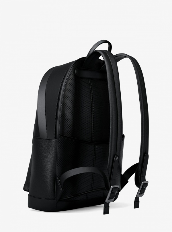 Michael Kors Mens Jet Set Pebbled Leather Backpack