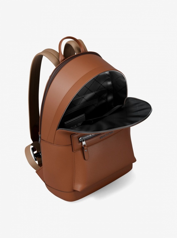 Michael Kors Mens Jet Set Pebbled Leather Backpack