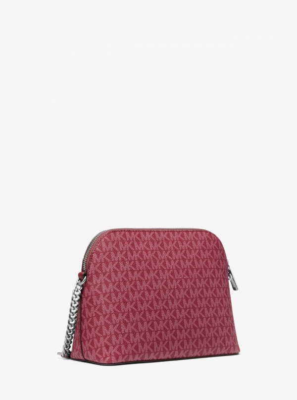 Jet Set Travel Medium Logo Dome Crossbody Bag
