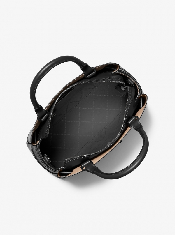 Reed Large Pebbled Leather Satchel