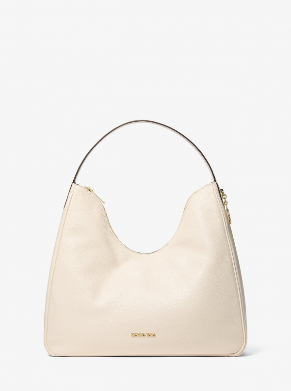 MICHAEL Michael Kors Nayla Medium Pebbled Leather Shoulder Bag