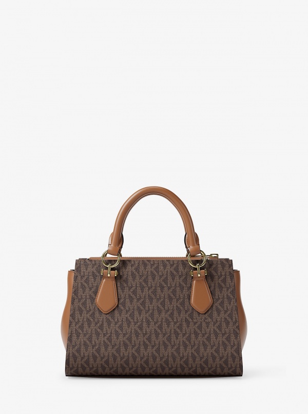 Marilyn Small Signature Logo Messenger Bag