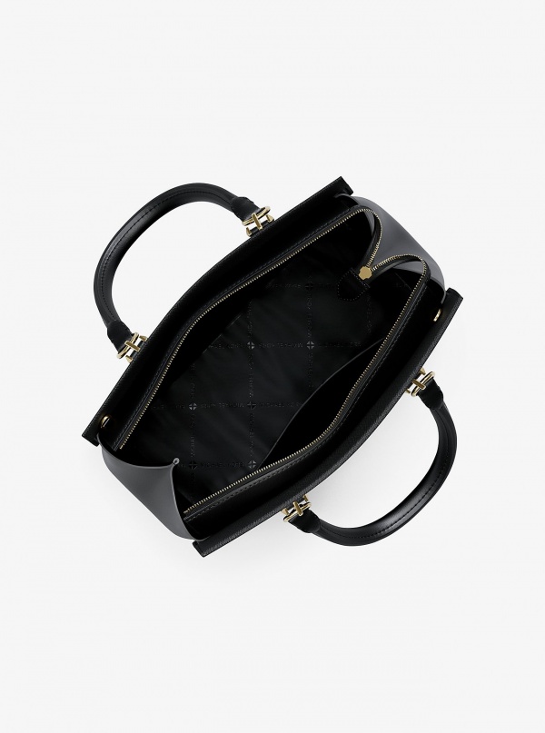 Marilyn Medium Saffiano Leather Satchel