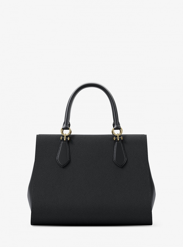 Marilyn Medium Saffiano Leather Satchel
